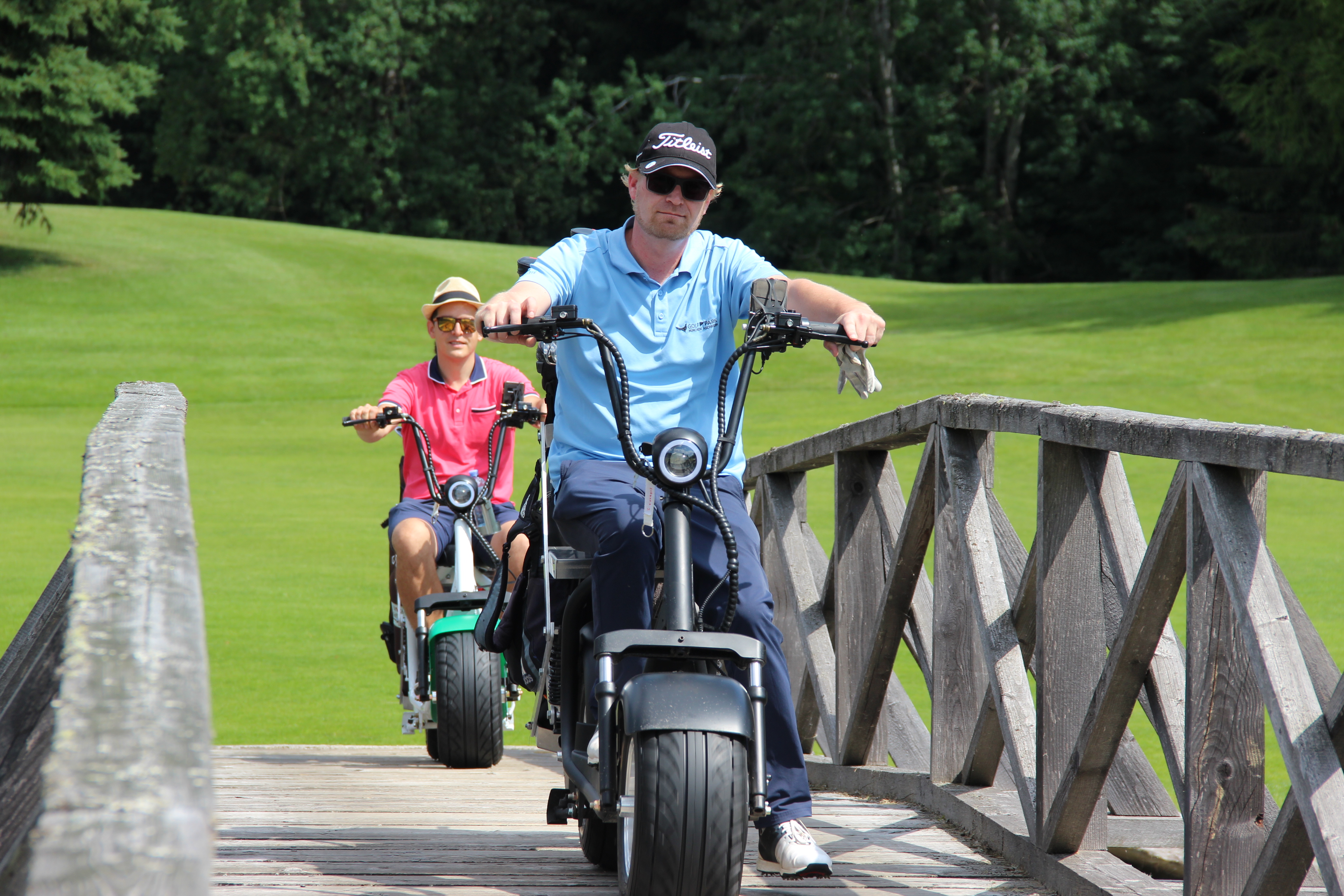 Partner activation at a Business Golf League event
