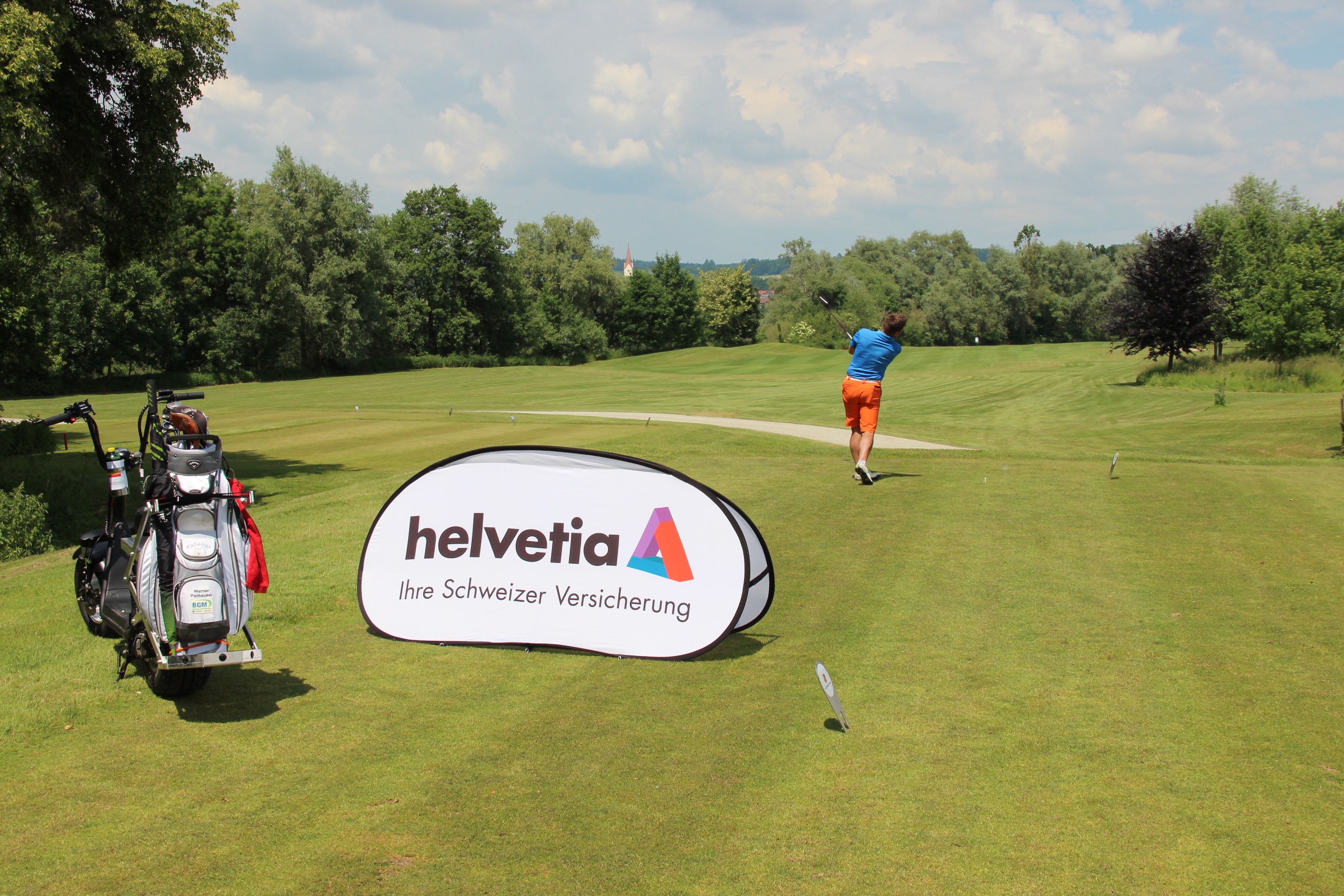 Business Golf League partner branding